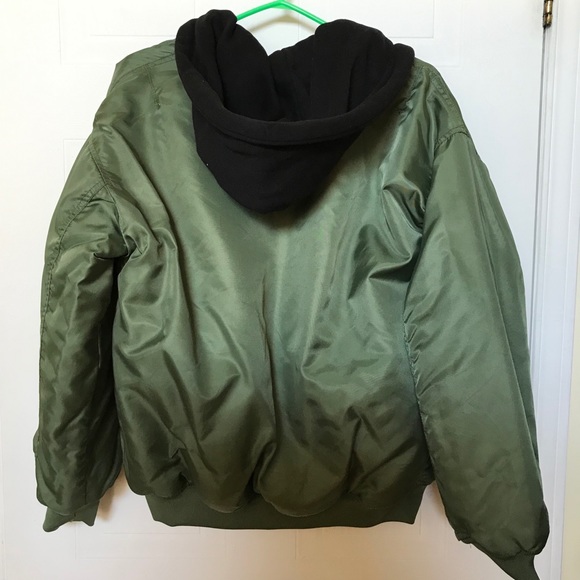 Forever21 Reversible Bomber Jacket (size Small) - Picture 5 of 6